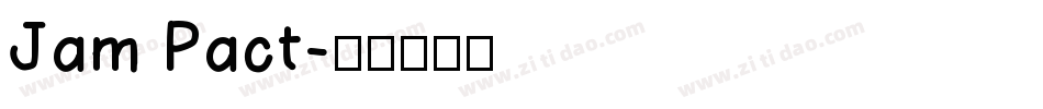 Jam Pact字体转换